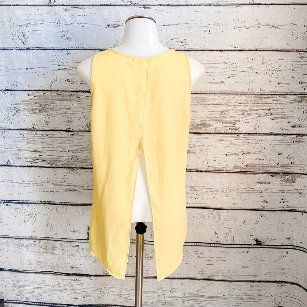 Express Split-Back Yellow Tank - Picture 3 of 3